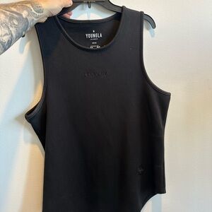 YoungLA Men’s Sleek Black Muscle Tee
